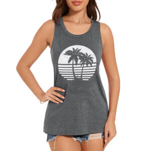 JILUVIN Women's Summer Sleeveless Shirt Tank Top